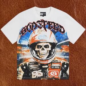 Men's White Short Sleeve Godspeed